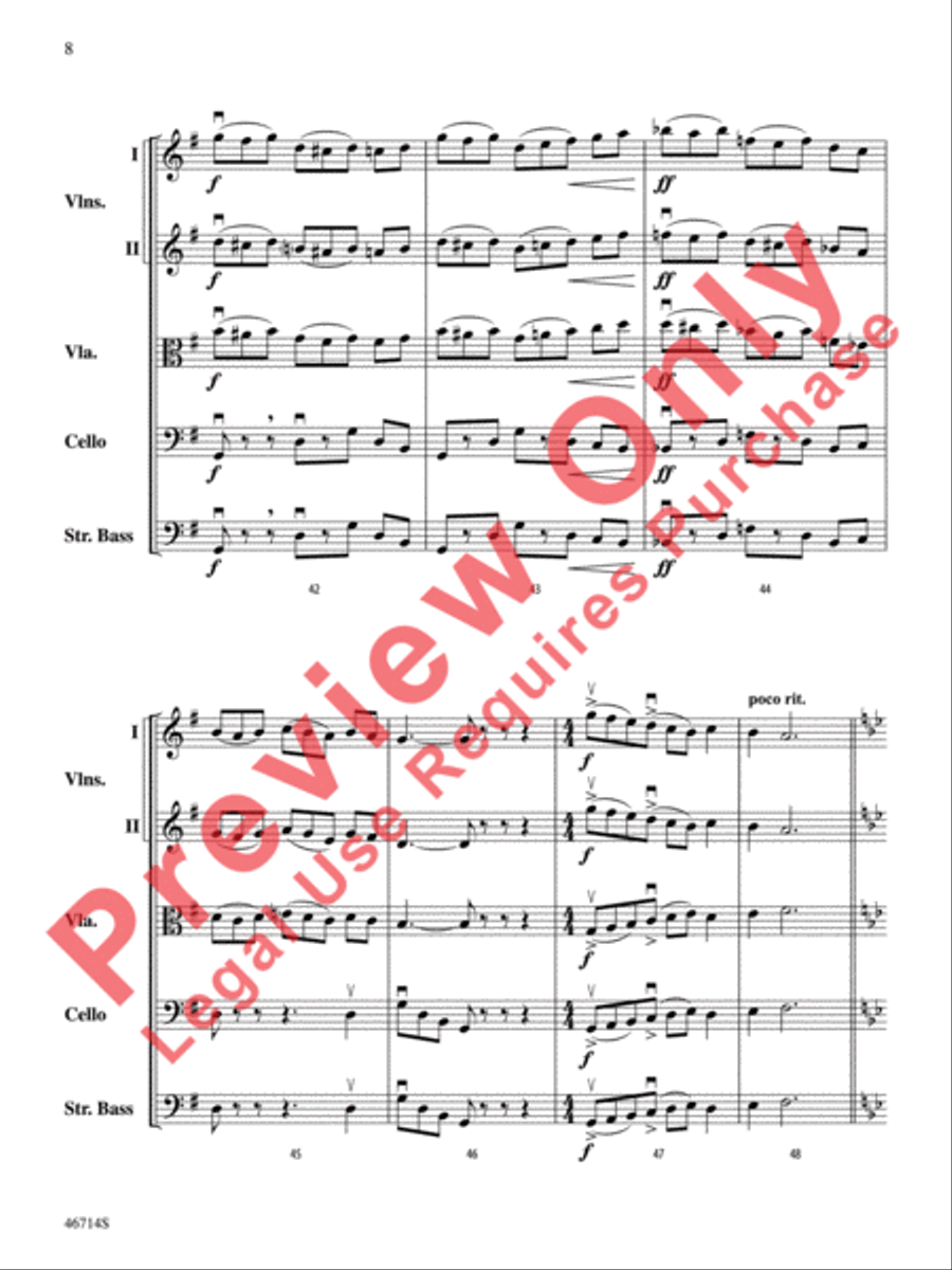 Yumiweeus String Orchestra scores gallery preview page 9