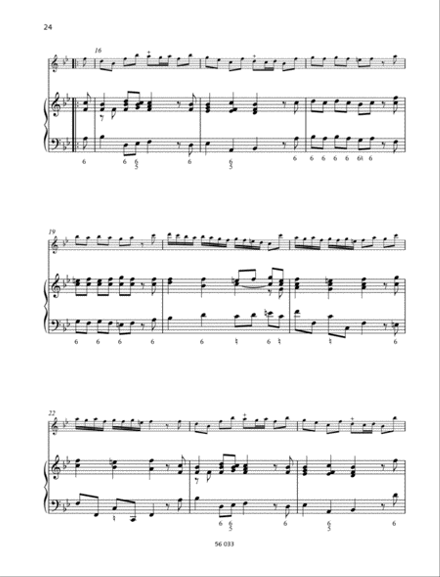 Sonata G minor Sonata G minor Alto Recorder scores gallery preview page 3