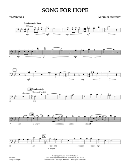 Song For Hope - Trombone 1