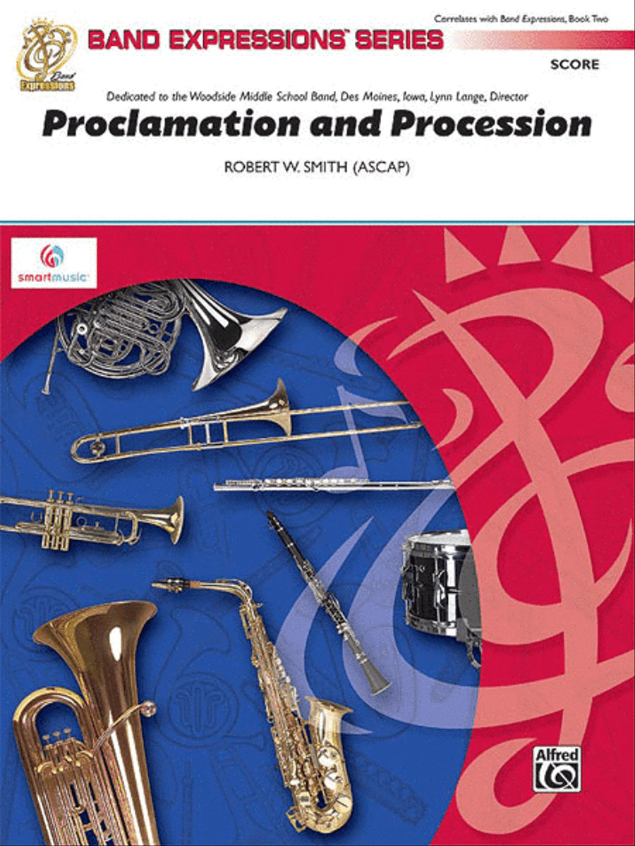 Proclamation and Procession Concert Band scores gallery preview page 1
