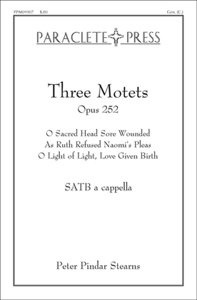 Three Motets Op. 252 - No. 1 O Sacred Head Sore Wounded
