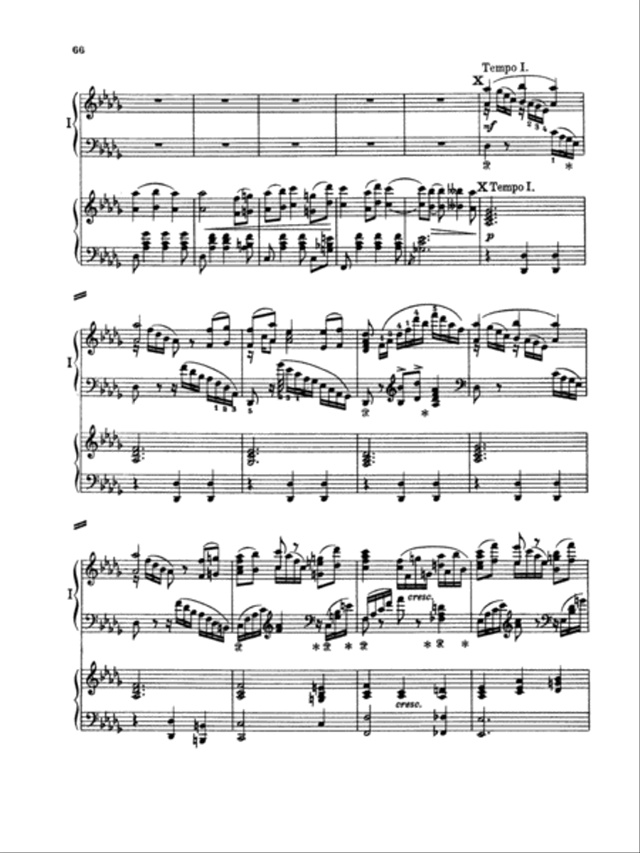 Tchaikovsky: Piano Concerto No. 1 in B flat Minor, Op. 23 Piano scores gallery preview page 5