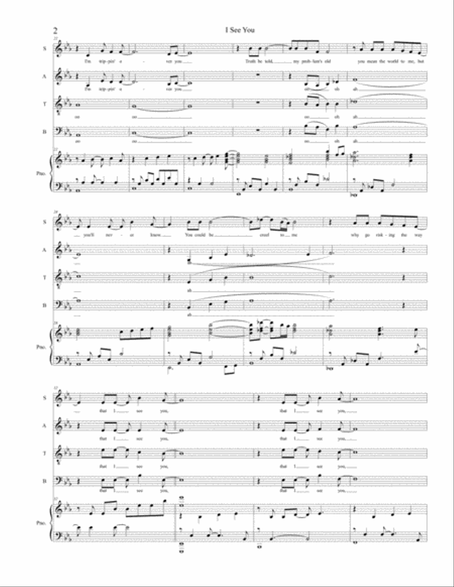 I See You I See You 4-Part scores gallery preview page 2