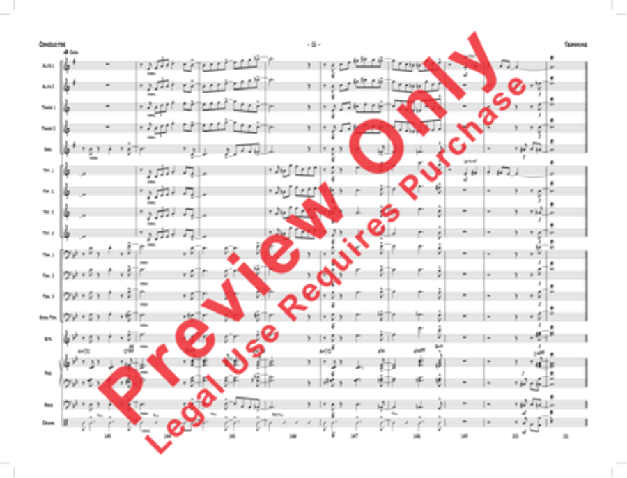 Jeannine Jeannine Jazz Ensemble scores gallery preview page 18