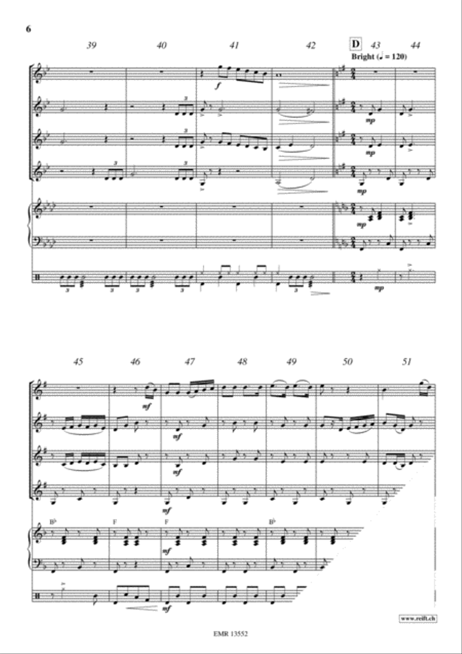 Yankee Doodle Clarinet scores gallery preview page 6