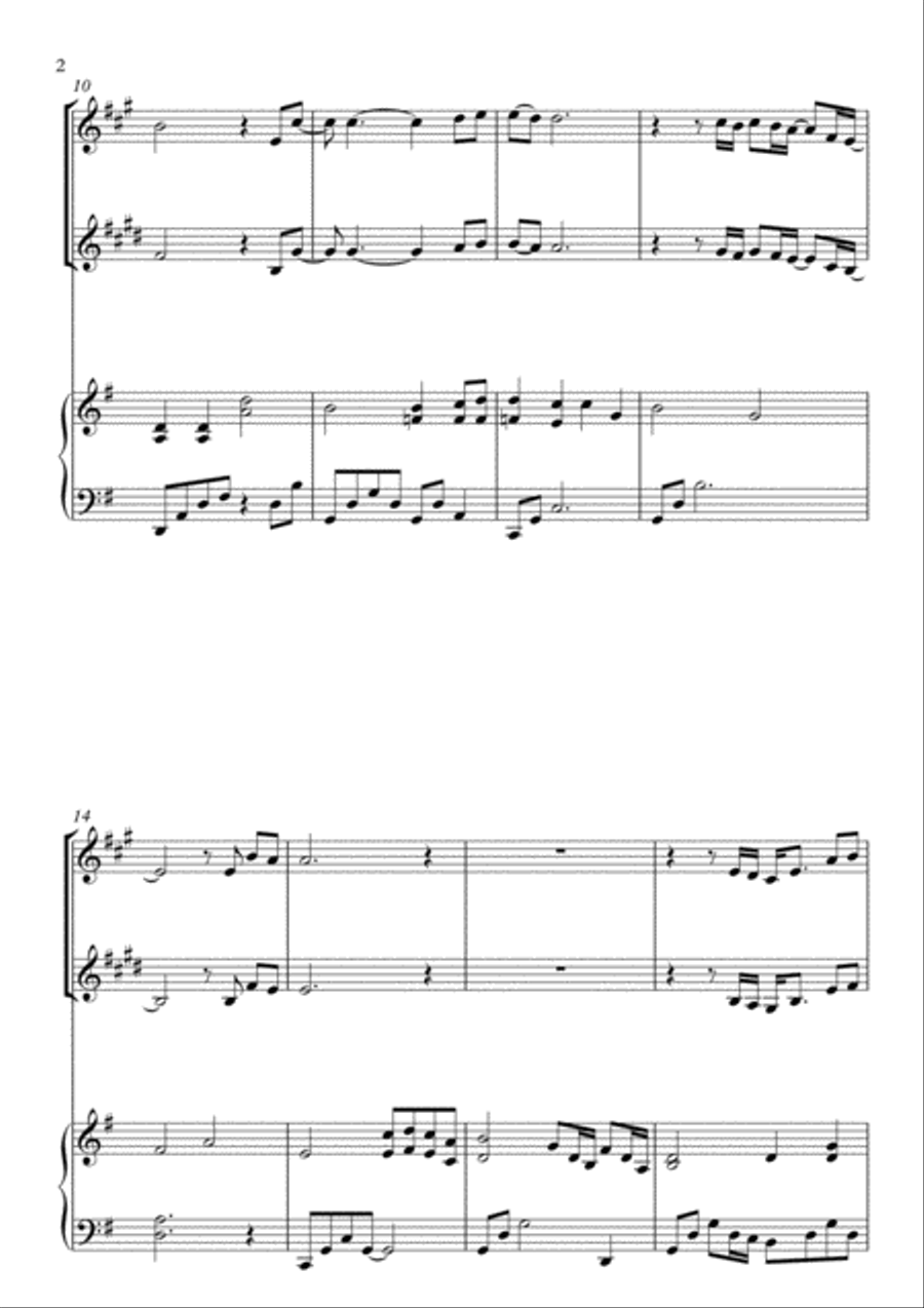 Tell My Father Large Ensemble scores gallery preview page 2