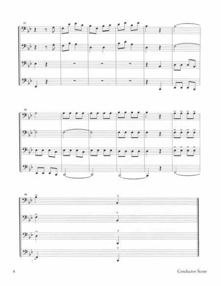 Two Folk Songs for Tuba Quartet image number null
