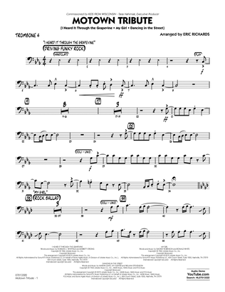 Motown Tribute - Trombone 4