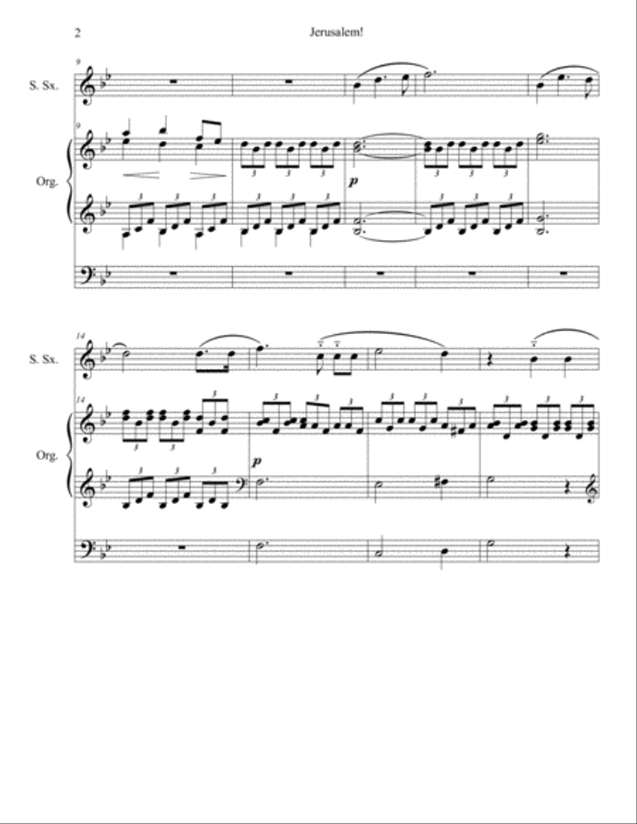 Four Arias from Mendelssohn Oratorios Woodwind Duet scores gallery preview page 3