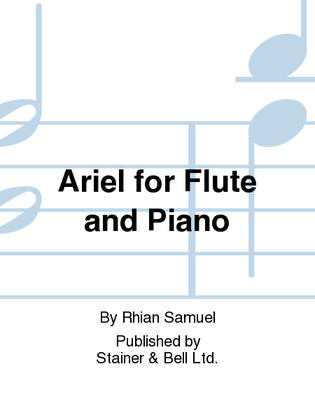 Book cover for Ariel for Flute and Piano