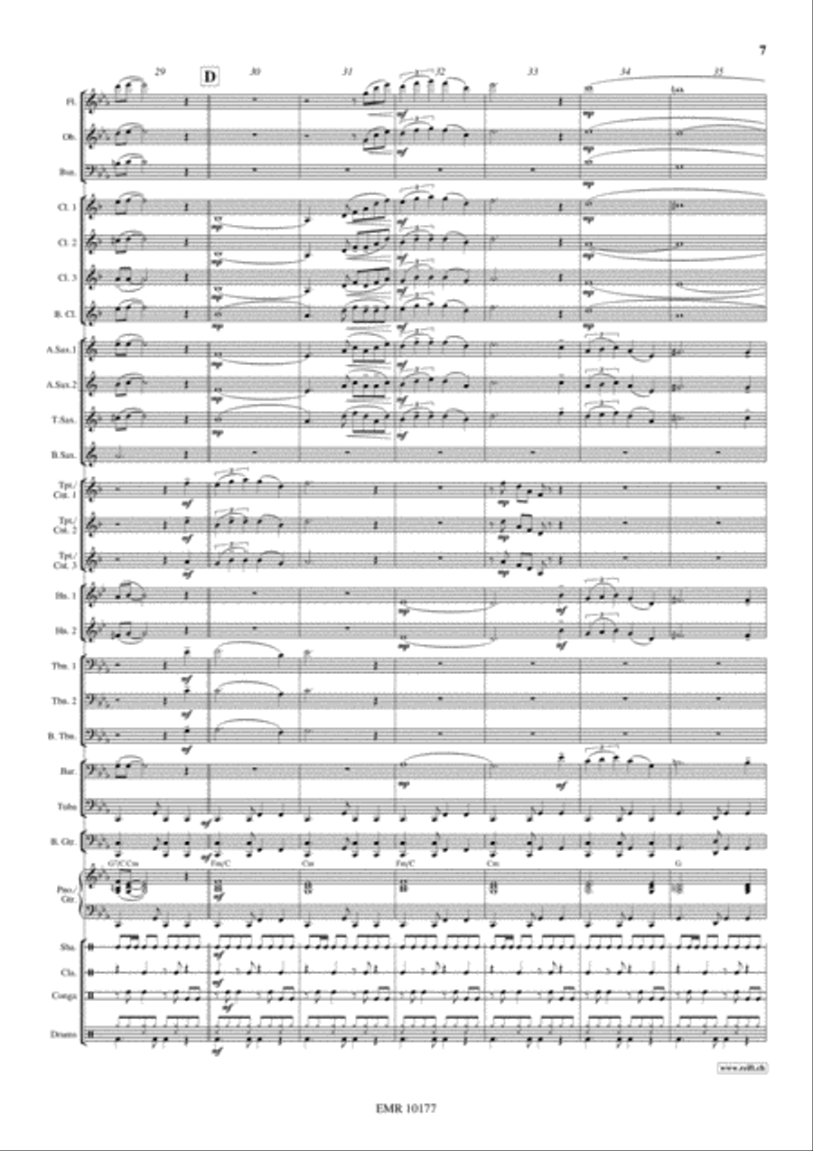 Tango Tango Concert Band scores gallery preview page 8