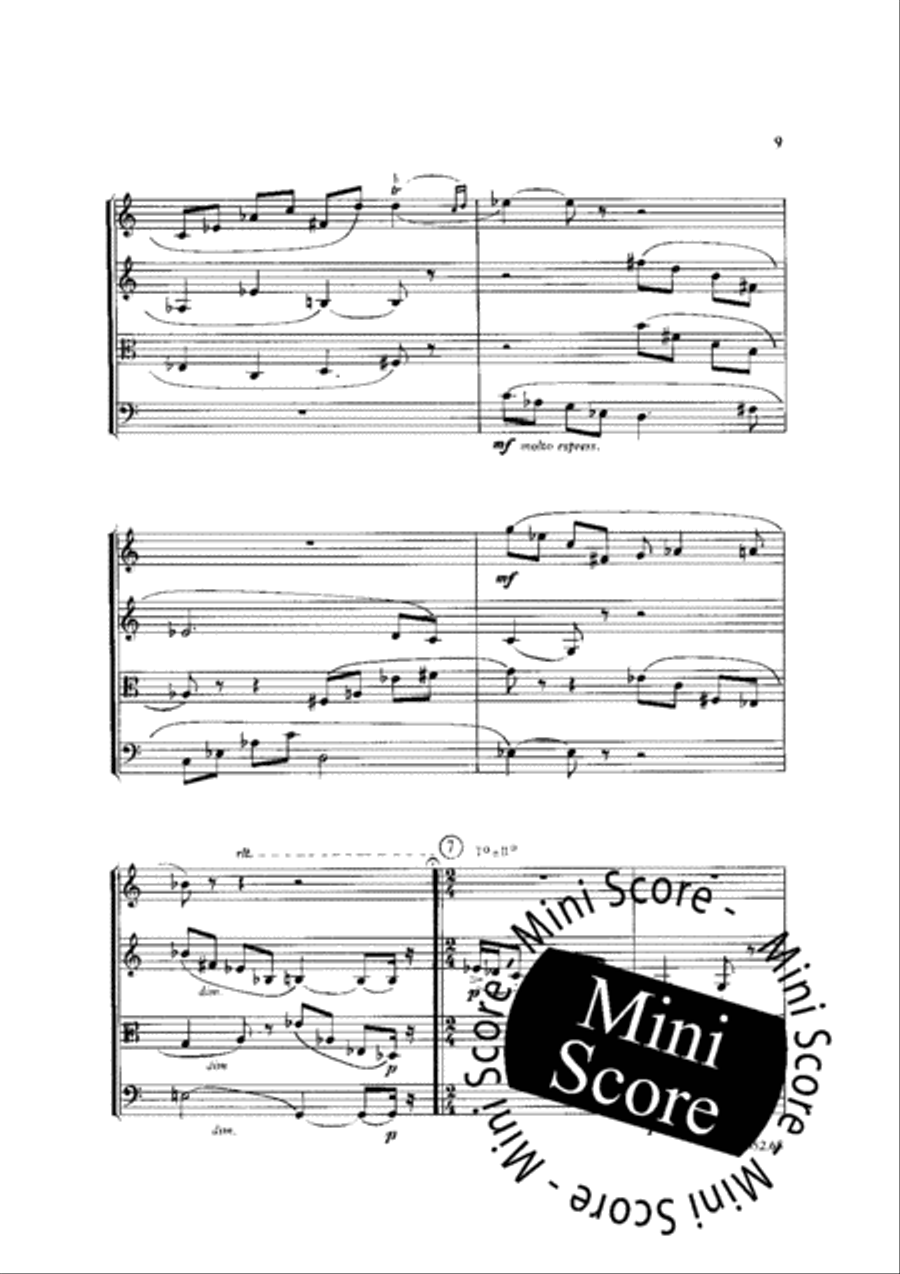 Intermede II Saxophone Quartet scores gallery preview page 11