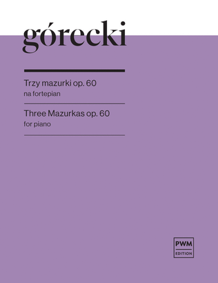 3 Mazurkas Op. 60