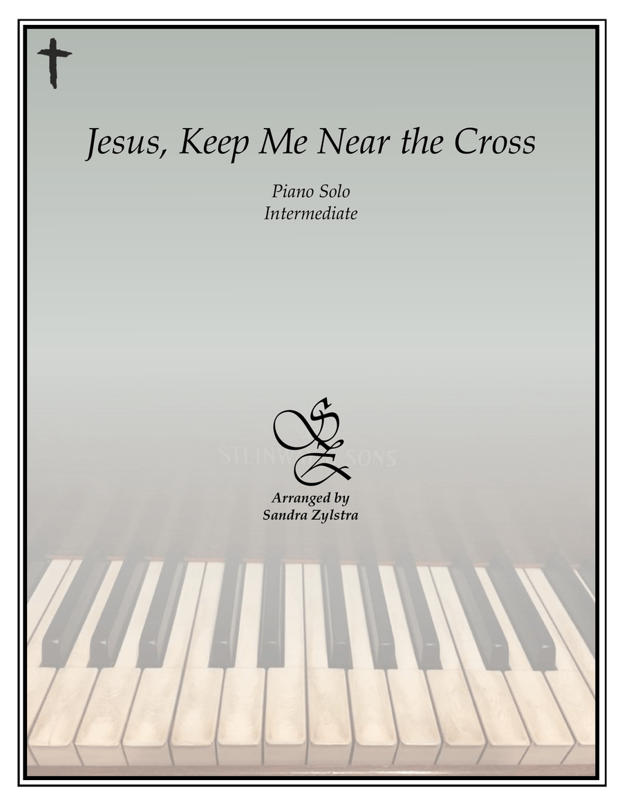 Jesus, Keep Me Near the Cross (intermediate piano solo) Piano Solo scores gallery preview page 1