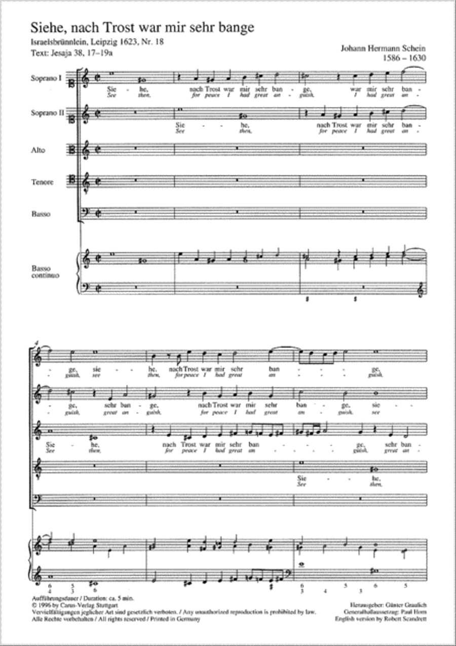 Behold, for peace I had great bitterness SSATB scores gallery preview page 1