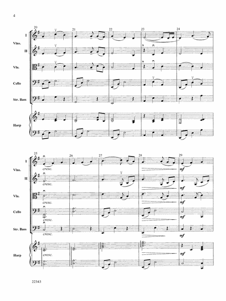 The Lover's Waltz: Score