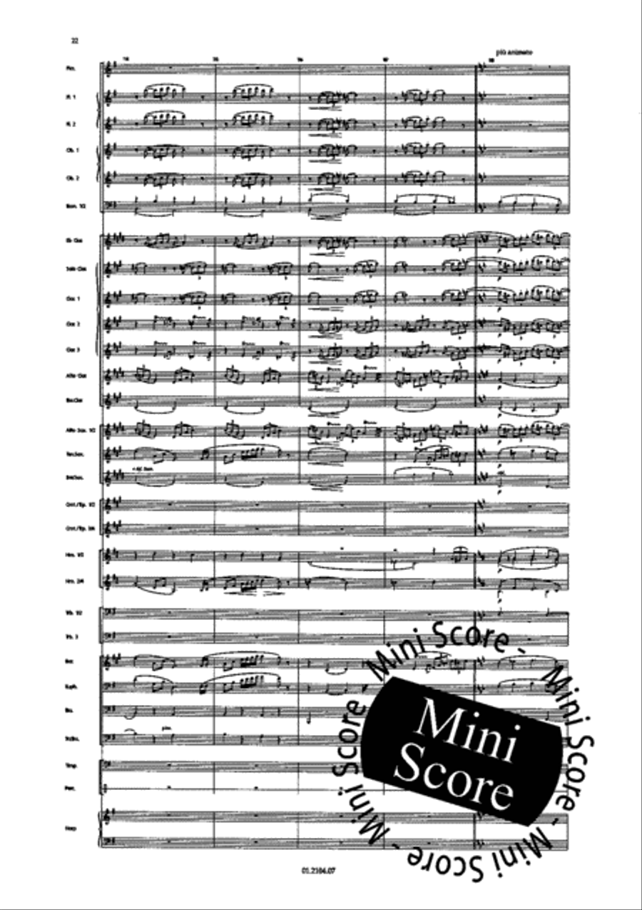 Die Meistersinger von Nurnberg Concert Band scores gallery preview page 26