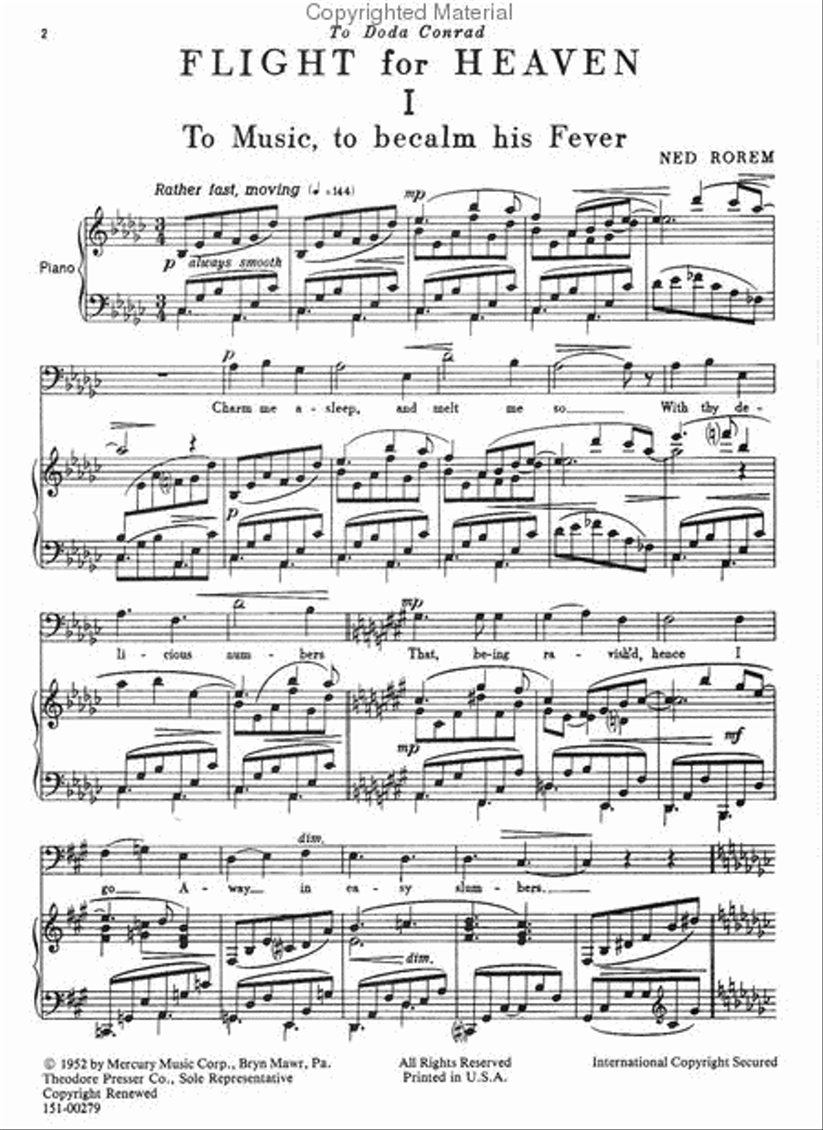 Flight for Heaven Chamber Music scores gallery preview page 2