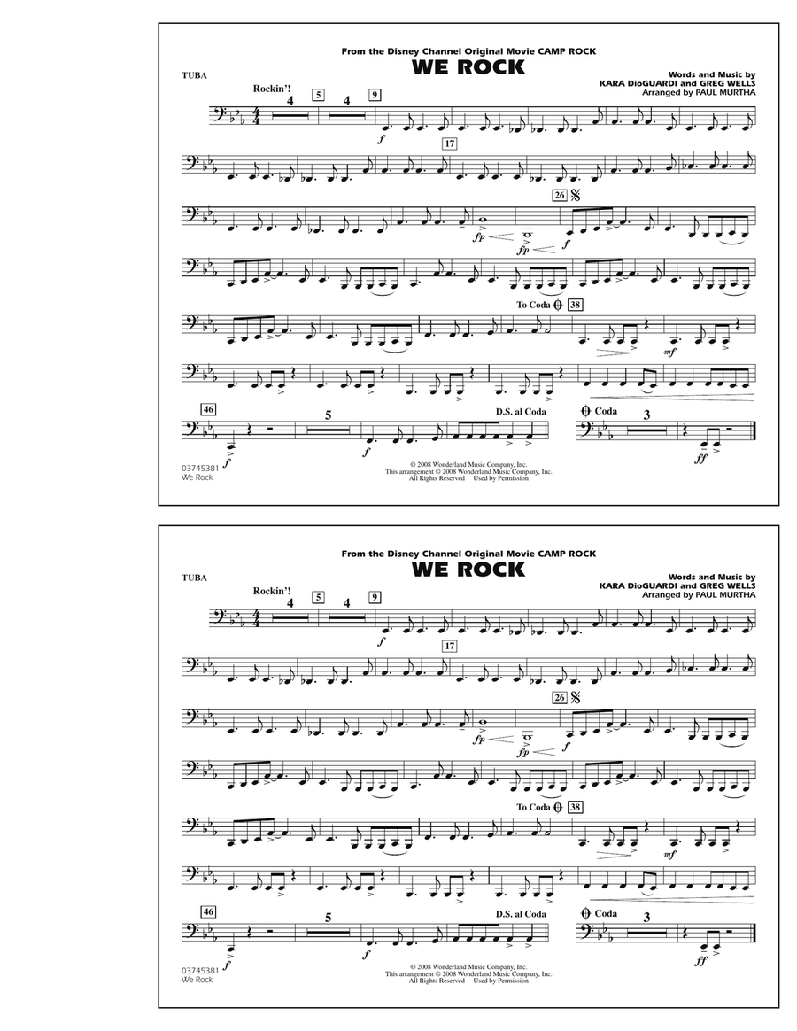 We Rock (from Disney's 