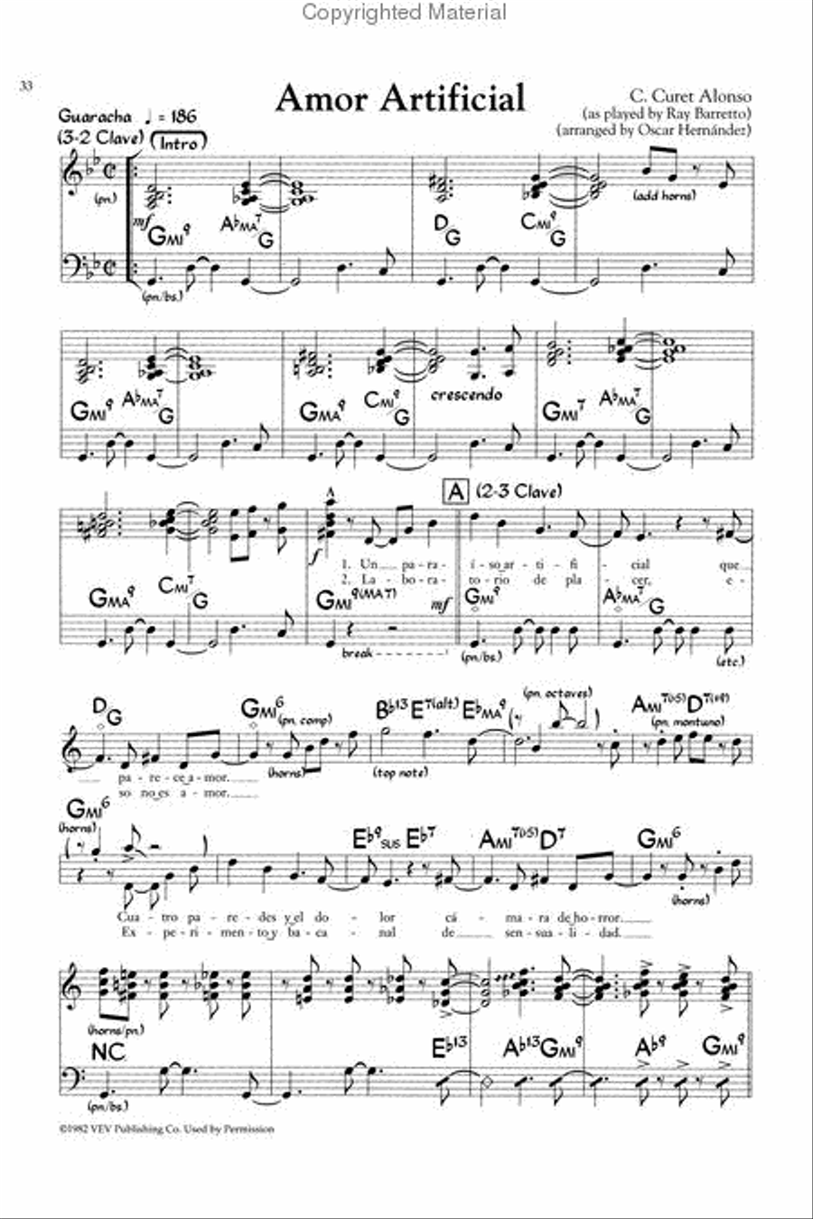 The Latin Real Book - C Edition Piano scores gallery preview page 4