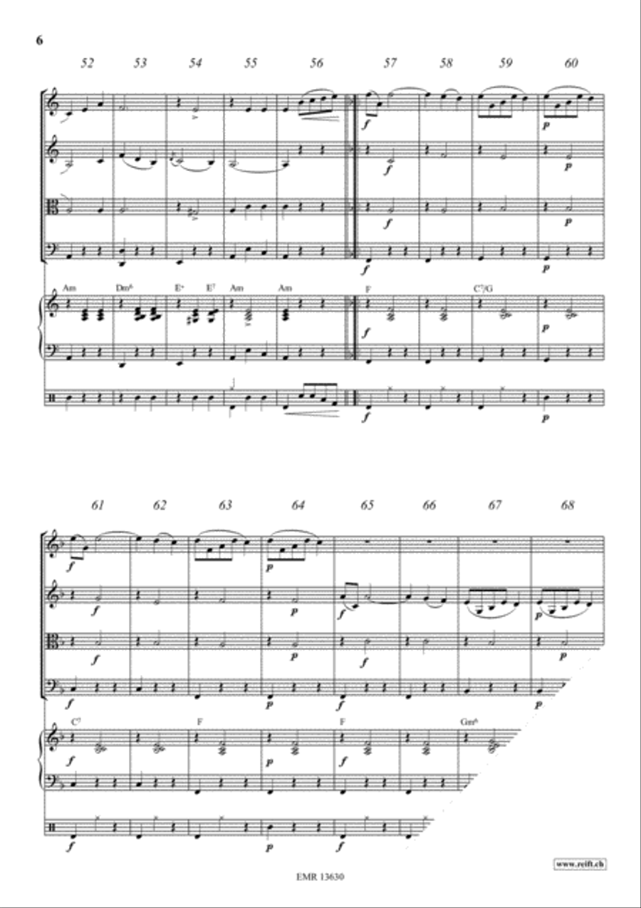 Donauwellen String Quartet scores gallery preview page 6