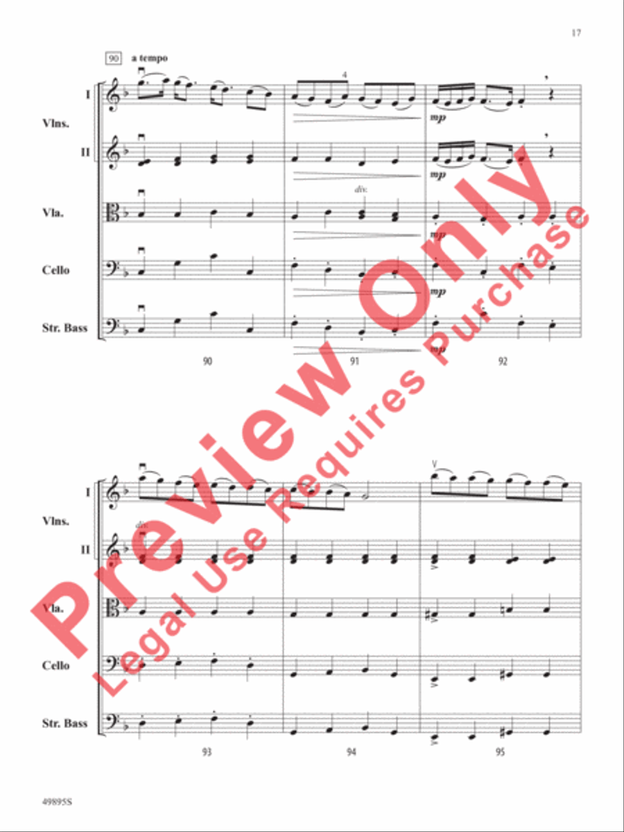 Intermezzo String Orchestra scores gallery preview page 18