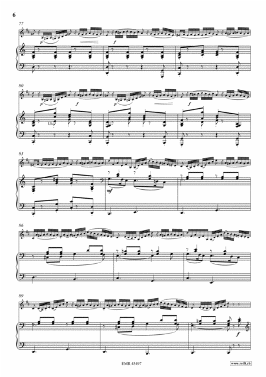 The Carnival Of Venice Bass Clarinet scores gallery preview page 7