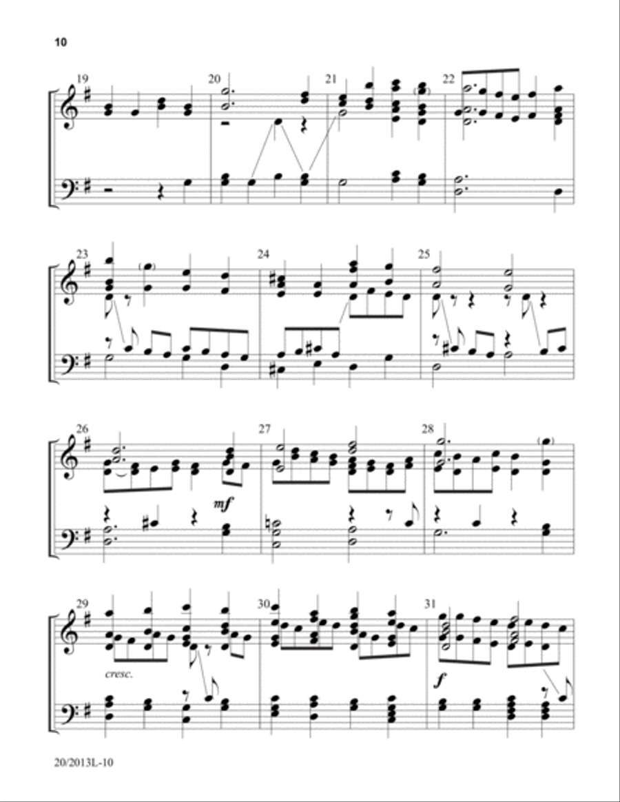 Praise and Thanksgiving Praise and Thanksgiving 3-Octaves scores gallery preview page 8