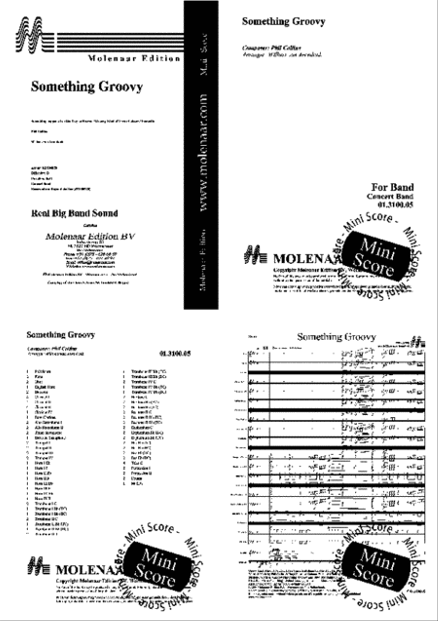 Something Groovy Big Band scores gallery preview page 2