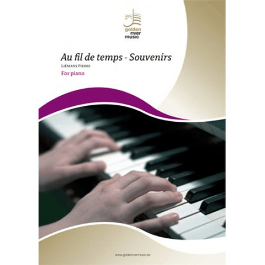 Au fil de temps / Souvenirs for piano Piano Solo scores gallery preview page 1