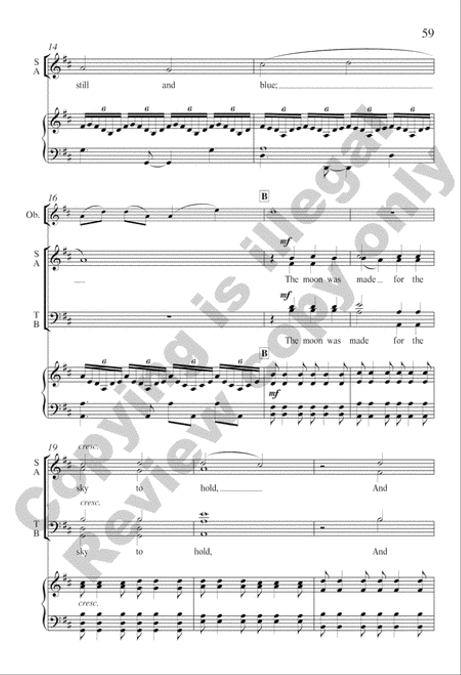 For a Breath of Ecstasy For a Breath of Ecstasy 4-Part scores gallery preview page 27