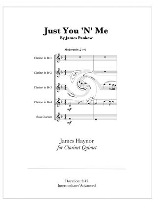 Book cover for Just You 'n' Me