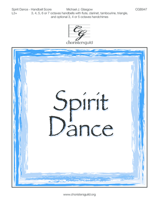 Book cover for Spirit Dance - Handbell Score
