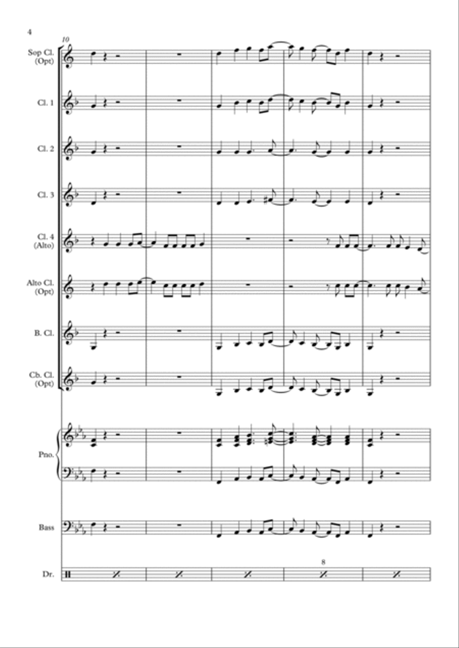 Happy Woodwind Ensemble scores gallery preview page 4