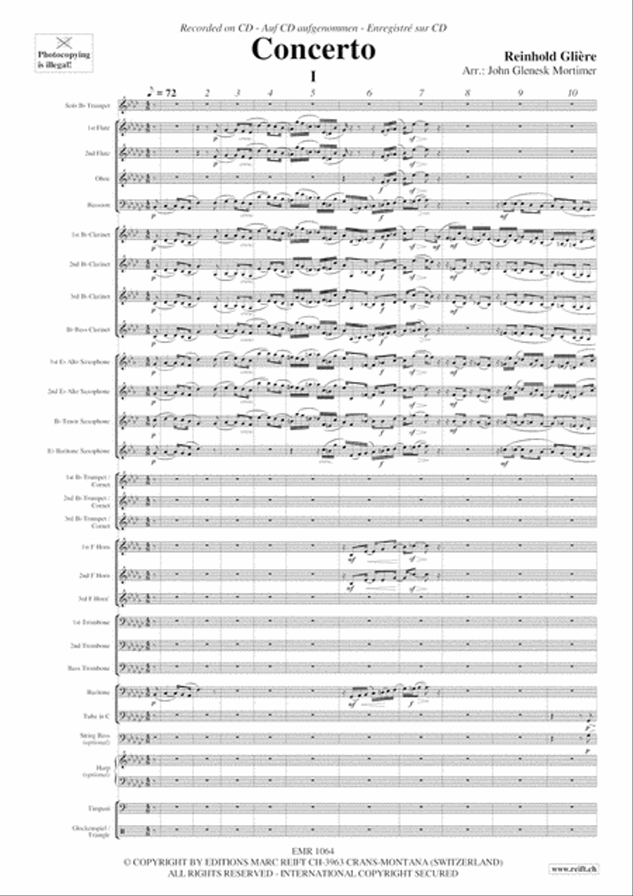 Concerto Concert Band scores gallery preview page 4