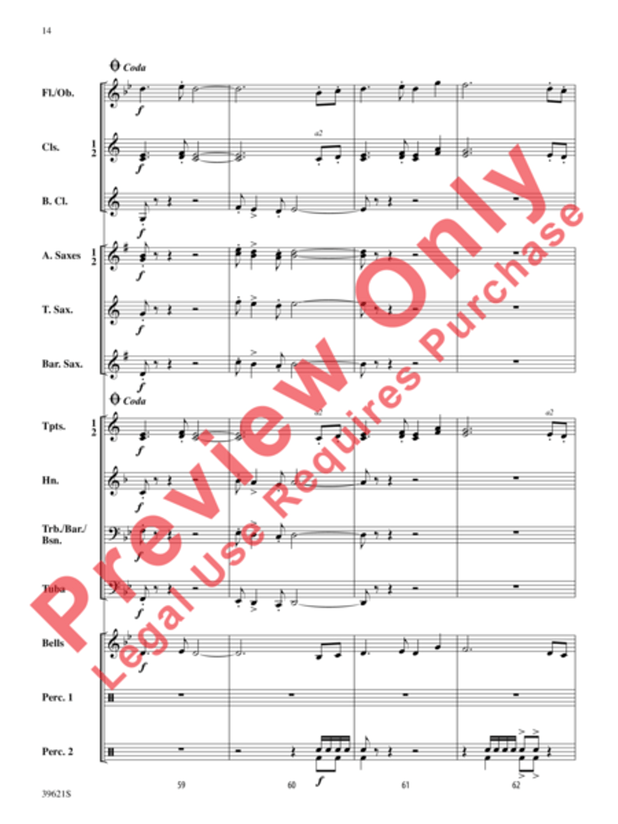 Clowning Around Clowning Around Concert Band scores gallery preview page 15