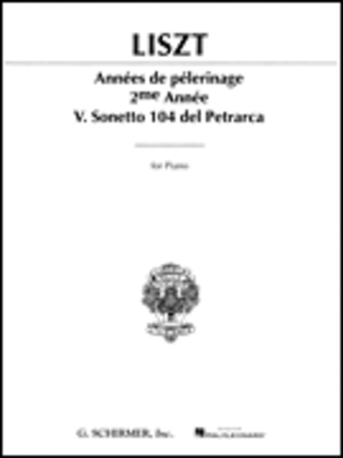 Book cover for Sonetto 104 Del Petrarca