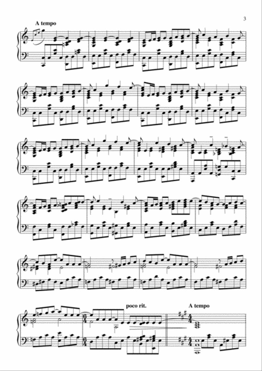 Shifting Tones II Piano Solo scores gallery preview page 3