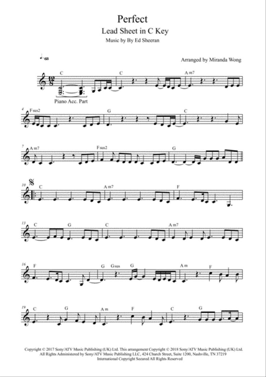 Perfect Horn Solo scores gallery preview page 1
