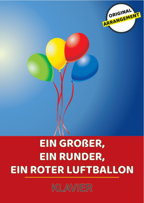 Book cover for Ein grosser, ein runder, ein roter Luftballon