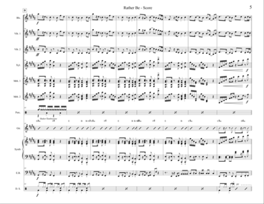 Rather Be School and Community scores gallery preview page 5