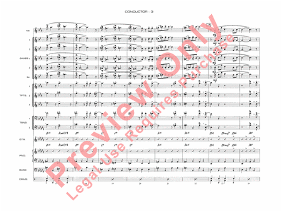 A Salute to Benny Goodman Jazz Ensemble scores gallery preview page 5