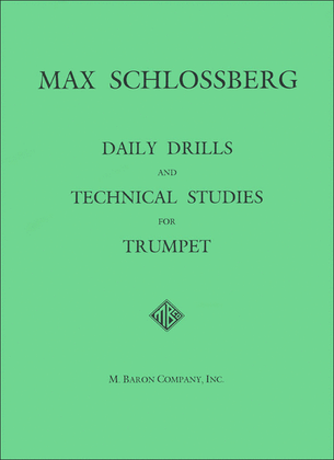 Book cover for Daily Drills and Technical Studies for Trumpet
