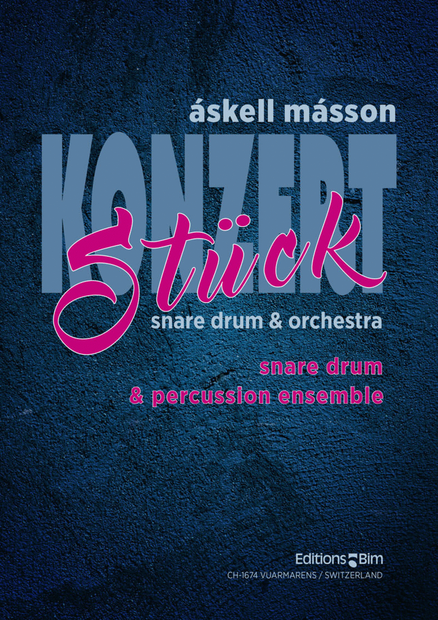 Konzertstück Percussion Ensemble scores gallery preview page 1