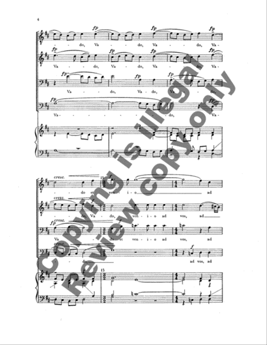 Non vos relinquam orphanos TTBB scores gallery preview page 8
