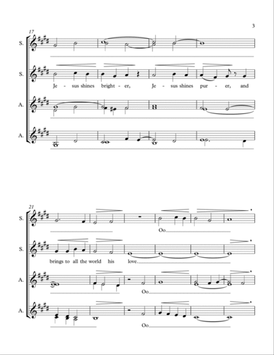 Beautiful Savior SSAA scores gallery preview page 3