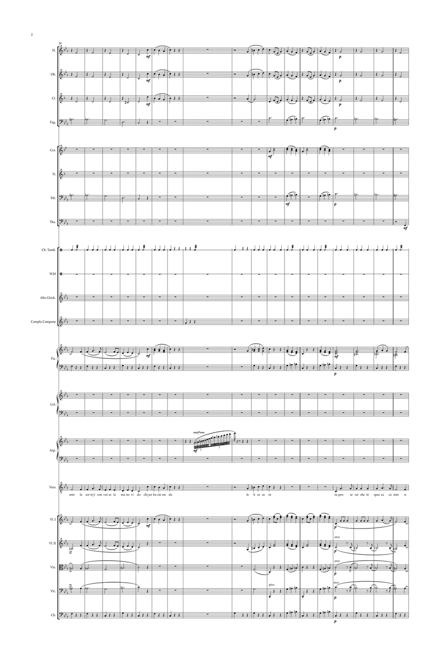 Chim Chim Cher-Ee - Score Only Full Orchestra scores gallery preview page 2