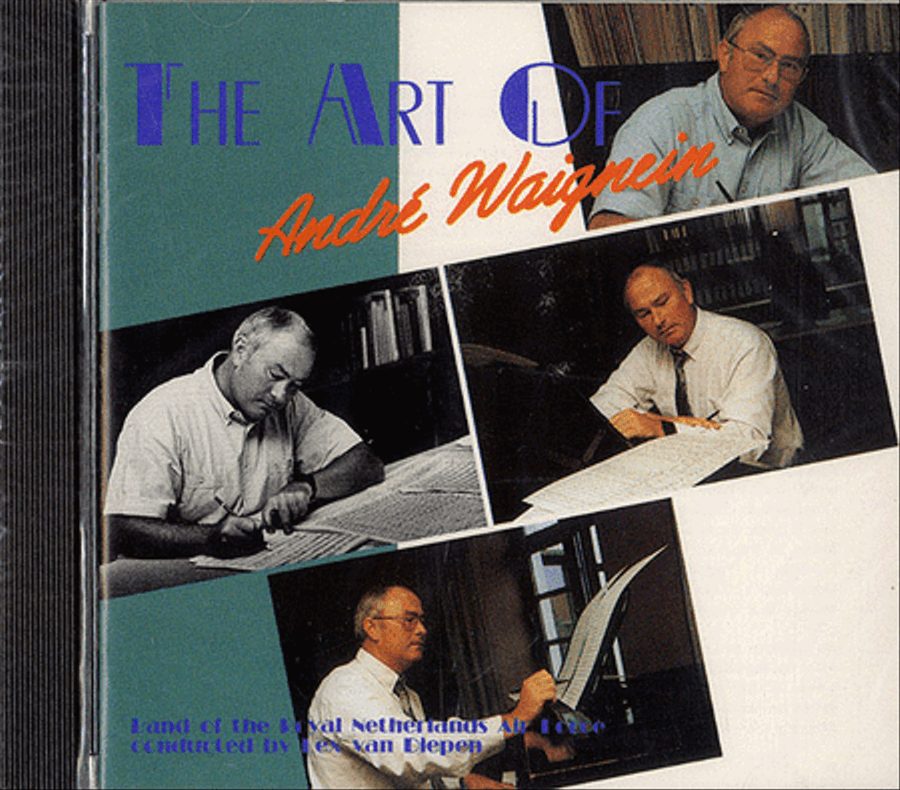 The Art of Andre Waignein CD Concert Band scores gallery preview page 1