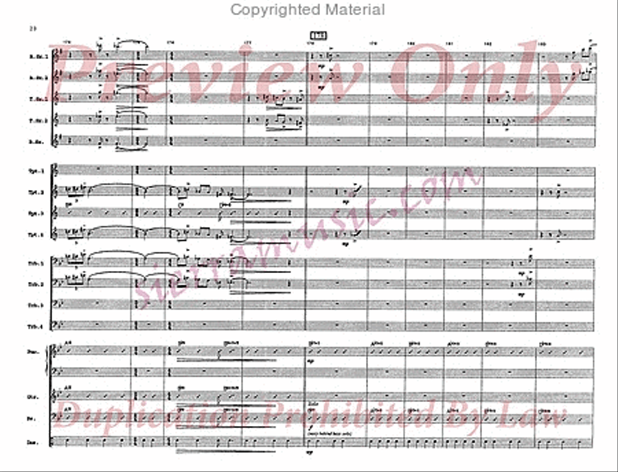 Oolitic Stomp Oolitic Stomp Jazz Ensemble scores gallery preview page 21