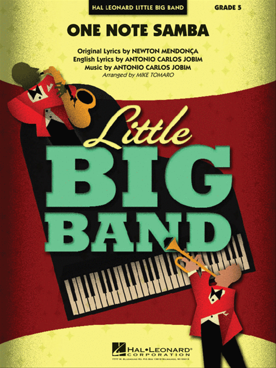 One Note Samba Big Band scores gallery preview page 1